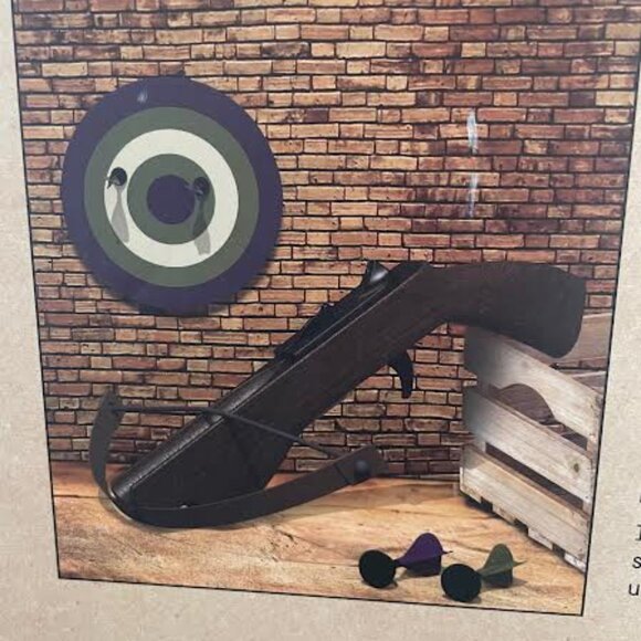 Rubber Dart Crossbow Archery Set, Incl. Crossbow, Target and Darts - Picture 11 of 11